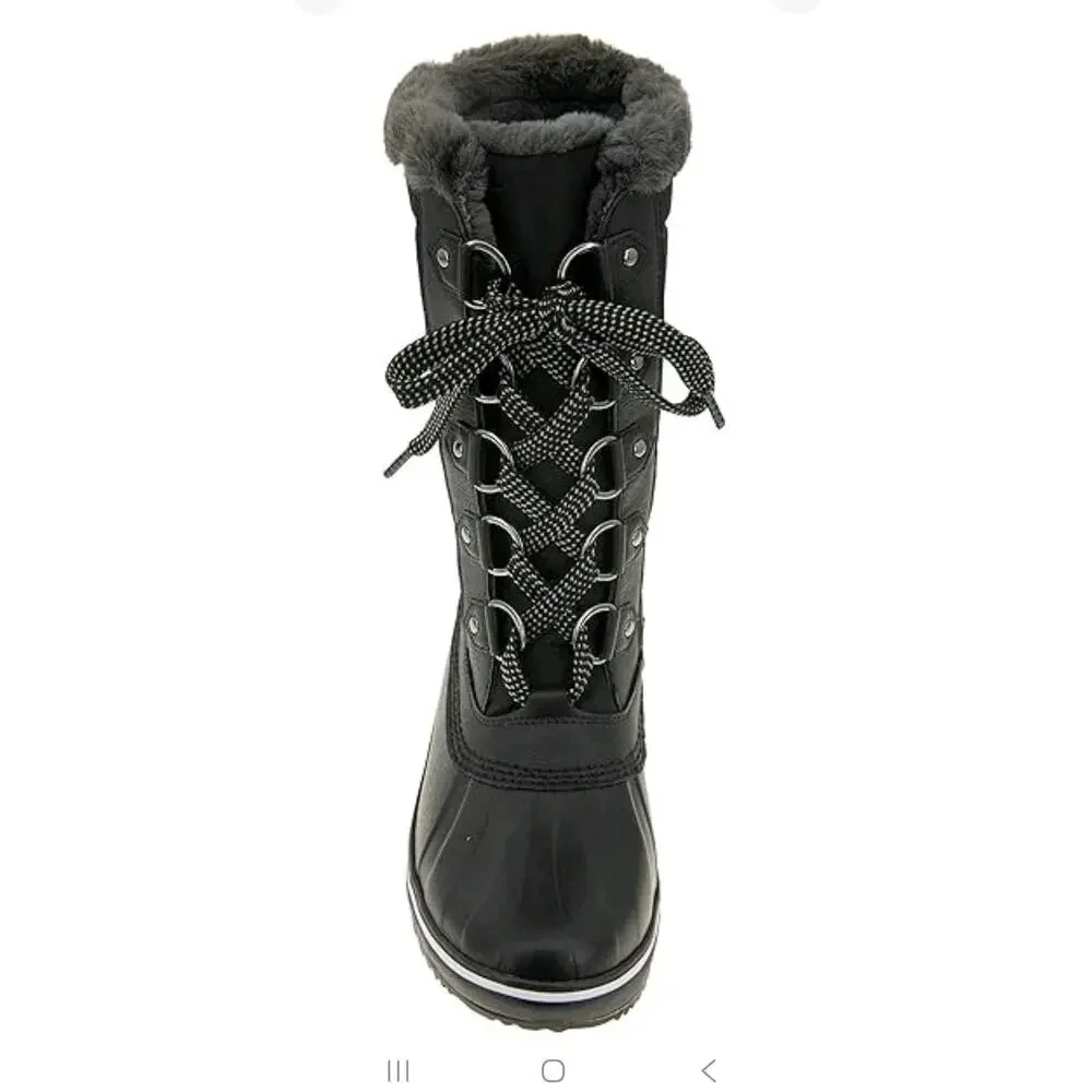 JBU Women's Chilly Water Resistant Winter Duck Boot 10M
